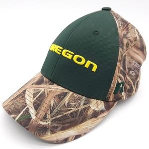 University Oregon Ducks UO Strapback Hat Baseball Cap Mossy Oak Blades Camo NCAA